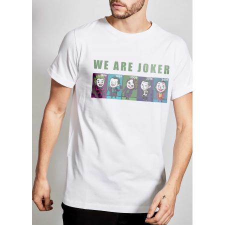 Suntem un tricou din bumbac Joker